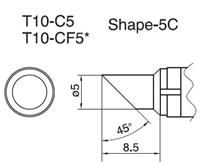 优质焊接利器 日本白光Hakko T10-CF5烙铁头详细解析与供应指南